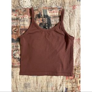 ARQ Crop Tank in Spice